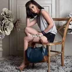 Tas Hobo Kulit Voila Sharon Navy 3