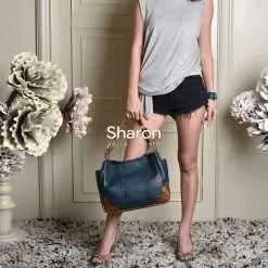 Tas Hobo Kulit Voila Sharon Navy 5