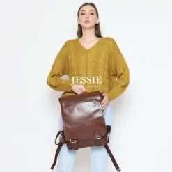Ransel Kulit Asli Voila Jessie Brown