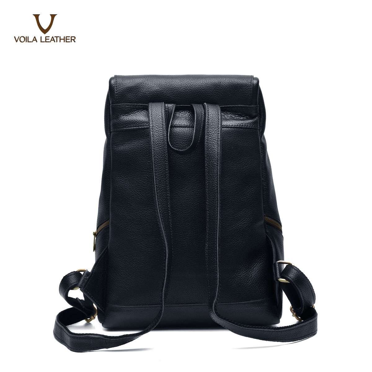 Women-Genuine-Leather-Backpack-Voila-Katrina-Black-4 Women-Genuine-Leather-Backpack-Voila-Katrina-Black-4