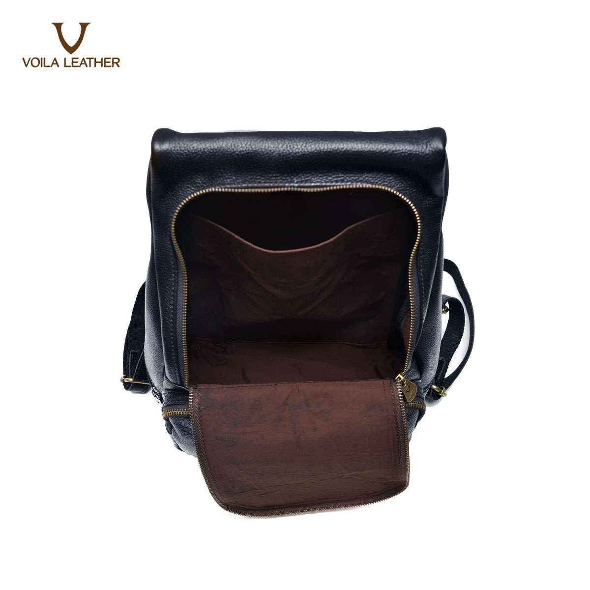 Women-Genuine-Leather-Backpack-Voila-Katrina-Black-6 Women-Genuine-Leather-Backpack-Voila-Katrina-Black-6