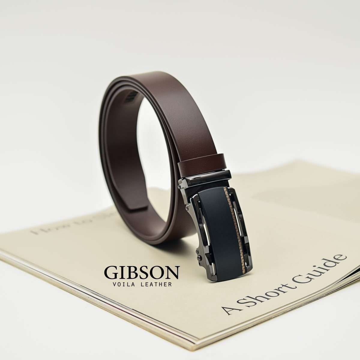 Gibson IG 2 Genuine Leather Men's Belt Voila Gibson