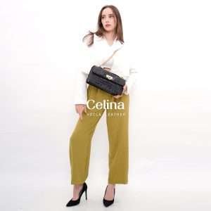 Genuine Leather Tote & Sling Voila Celina