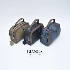Genuine Leather Sling Bag Voila Bianca