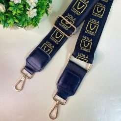 strap black 5cm gold