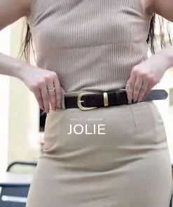 Genuine Leather Women's Belt Voila Jolie