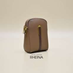 Smart Phone Bag Kulit Asli Voila Rheina Brown Olive