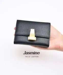 Dompet Wanita Kulit Asli Voila Jasmine Black