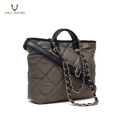 Medium-Tote-Selempang-Premium-Nylon-Kombinasi-Kulit-Voila-Adeline-Mocca-2