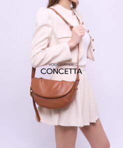 Tas Selempang Wanita Kulit Asli Voila Concetta Havana