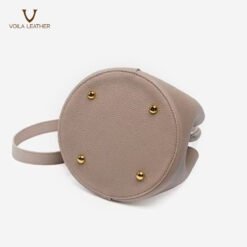 Genuine-Leather-Bucket-Sling-Bag-Voila-Ruby-Khaki-8