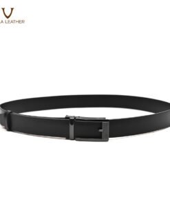 Alternative view of Genuine Leather Men's Belt Voila Farrant Black