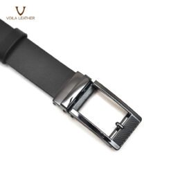 Genuine-Leather-Mens-Belt-Voila-Farrant-Black-3