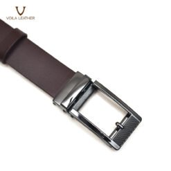 Genuine-Leather-Mens-Belt-Voila-Farrant-Brown-3