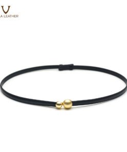 Alternative view of Genuine Leather Office And Dress Women's Belt Voila Laurens