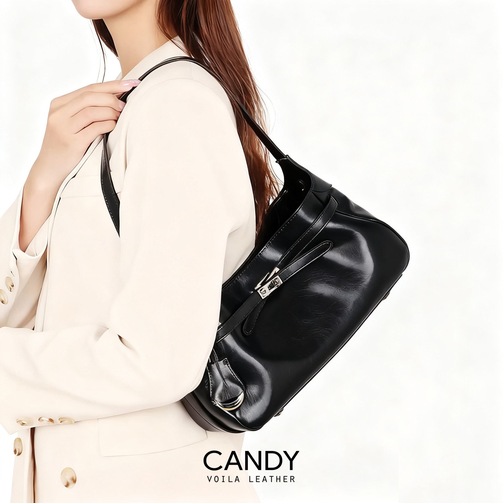 Tas Tote Selempang Kulit Voila Candy