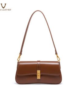 Alternative view of Tas Tote Selempang Kulit Asli Voila Winnie Brown