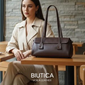 Genuine Leather Tote Bag Voila Biutica