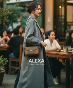 Tas Selempang Kulit Voila Alexa khaki