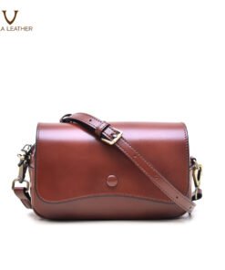 Alternative view of Tas Selempang Kulit Asli Casual Voila Arra Classic Brown
