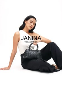 Handbag Selempang Anyaman Kulit Voila Janina