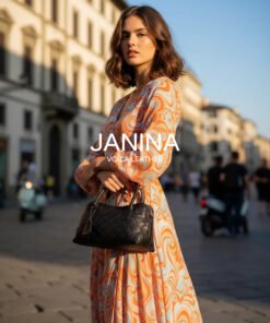 Handbag Selempang Anyaman Kulit Voila Janina