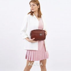 Handbag-Kulit-Asli-Voila-Aquila-Brown-Model 1