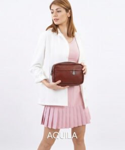 Alternative view of Handbag Kulit Asli Voila Aquila Brown