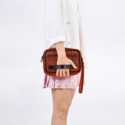 Handbag-Kulit-Asli-Voila-Aquila-Brown-Model 2