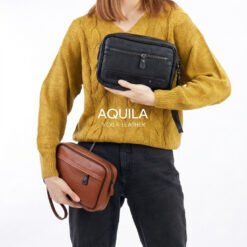 Handbag-Kulit-Asli-Voila-Aquila-Brown-Model 8