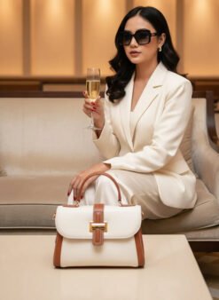 Handbag-Selempang-Kulit-Voila-Feodora-Ivory-White-Model 4