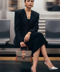 Alternative view of Handbag Selempang Kulit Voila Feodora Taupe