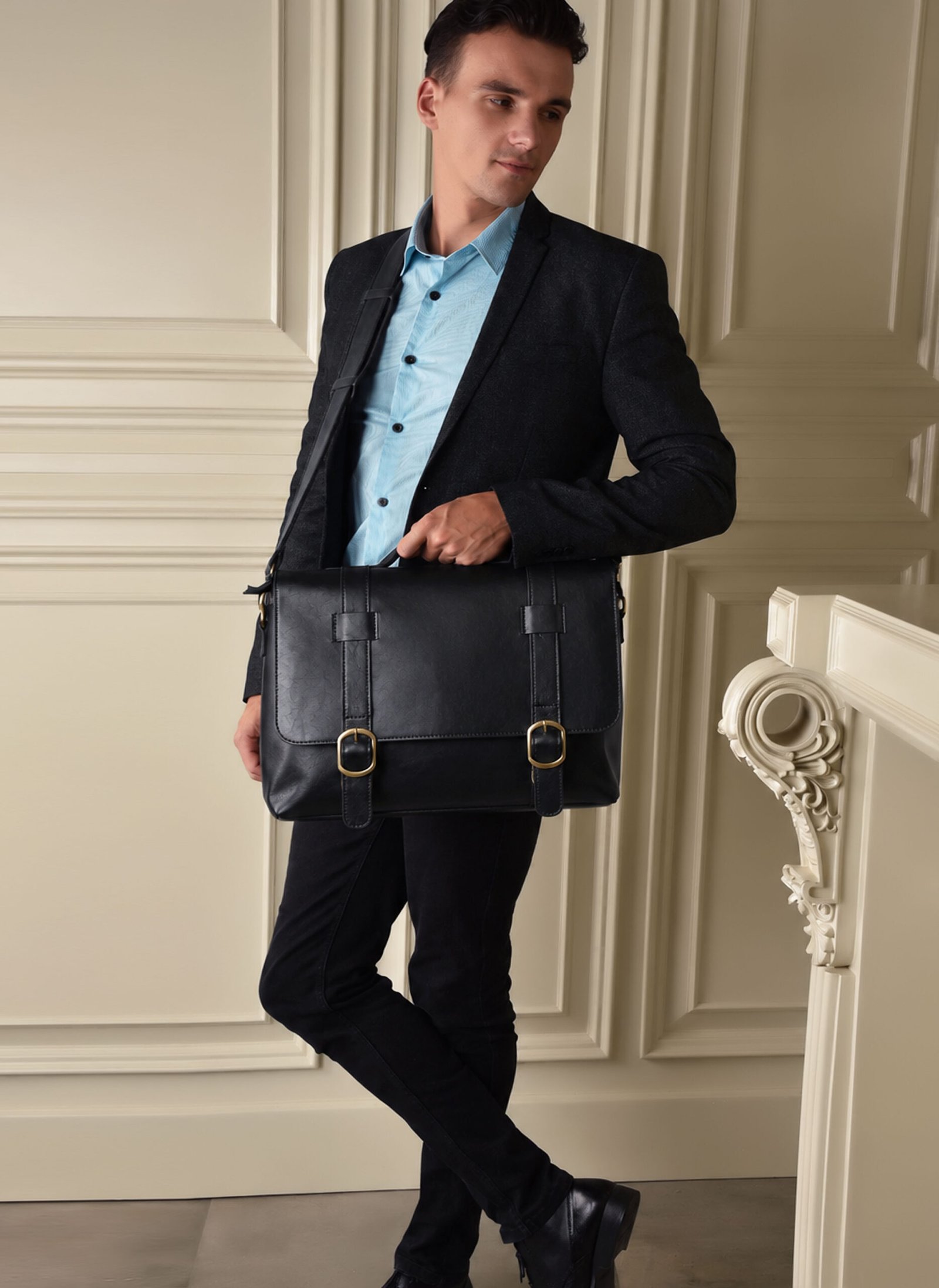 Tas Selempang Kulit Asli Voila New Elliot