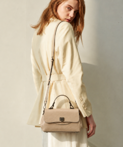 Tas Selempang Kulit Asli Wanita Voila Coletta Nude - Handbag Crossbody Original