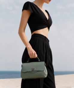 Tas Selempang Kulit Asli Wanita Voila Coletta Misty Blue