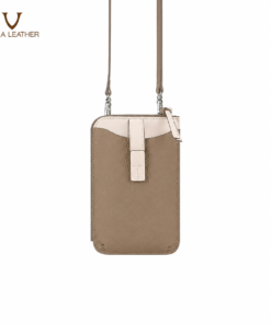 Alternative view of Tas Handphone Selempang Kulit Asli Voila Elora Mocca Ivory