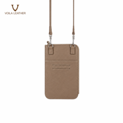 Tas-Handphone-Selempang-Kulit-Asli-Voila-Mocca ivory-2