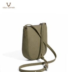 Tas-Selempang-Kulit-Untuk-Smart-Phone-&-Harian-Voila-Keisha-Olive-Green-2
