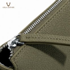 Tas-Selempang-Kulit-Untuk-Smart-Phone-&-Harian-Voila-Keisha-Olive-Green-3