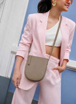 Tas Selempang Kulit Untuk Smart Phone & Harian Voila Keisha Elephant Grey
