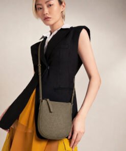 Tas Selempang Kulit Untuk Smart Phone & Harian Voila Keisha Olive Green