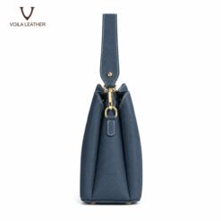 Handbag Selempang Kulit Asli Lorien Blue Jeans 3