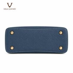 Handbag Selempang Kulit Asli Lorien Blue Jeans 6